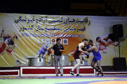 رقابت های کشتی فرنگی پیشکسوتان قهرمانی کشور- تهران